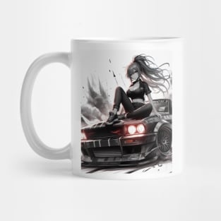 anime street race girl Mug